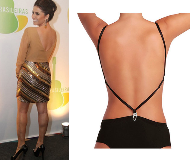 sutiã para blusa aberta nas costas